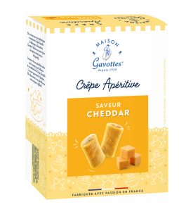 Crêpes Apéritives Saveur Cheddar - Maison Gavottes