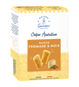 Crêpes Apéritives Saveur Fromage & Noix - Maison Gavottes