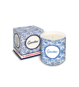 Bougie Blanche Iconique Dentelle - Gavottes x Amour Breton