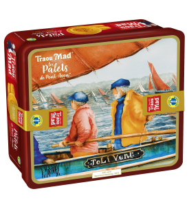 Coffret fer carré - 24 Palets de Pont-Aven | TRAOU MAD®