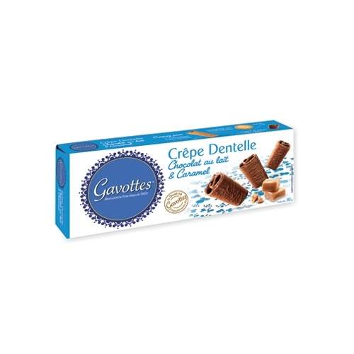 Barre chocolatée Caramel Biscuité Lait