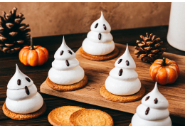 Meringues fantômes au chocolat et Galettes Traou Mad®